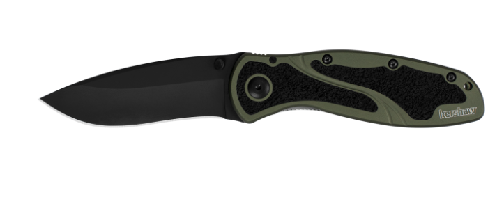 Kershaw Blur 1670-OLBLK Olive-Black.png