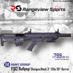 Hunt Group FD12 Bullpup Shotgun, Black 3? 12Ga 20? Barrel.jpg Hunt Group FD12 Bullpup Shotgun, Black 3? 12Ga 20? Barrel.jpg
