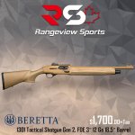 Beretta 1301 Tactical Shotgun Gen 2, FDE 3? 12 Ga 18.5? Barrel.jpg
