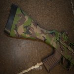 Famae 542-1 in Cdn DPM Paratrooper Camo (2).jpg Famae 542-1 in Cdn DPM Paratrooper Camo (2).jpg