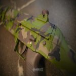 Famae 542-1 in Cdn DPM Paratrooper Camo (4).jpg Famae 542-1 in Cdn DPM Paratrooper Camo (4).jpg