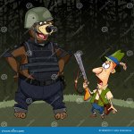 cartoon-hunter-gun-was-afraid-bear-body-armor-90660373.jpg
